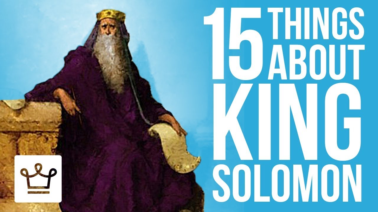 15 facts about king solomon