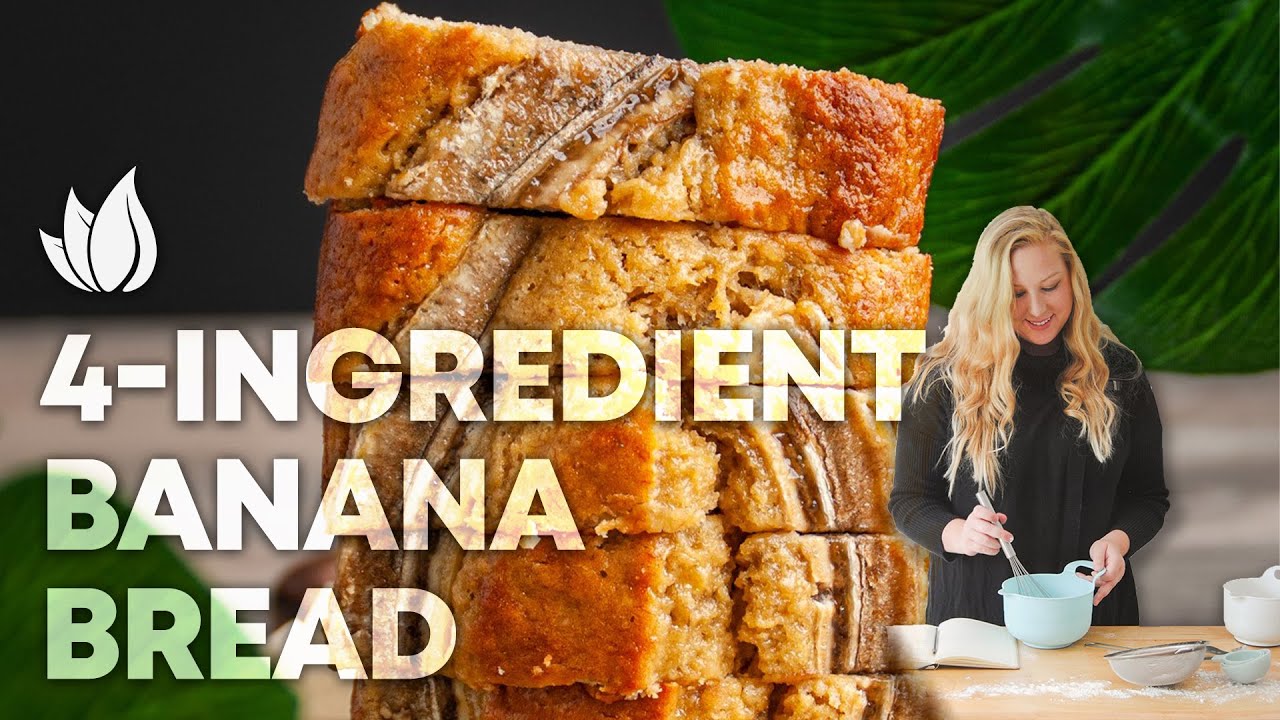 4 Ingredient Banana Bread: 5 Easy Steps for a Delicious Treat 1 4 ingredient banana bread