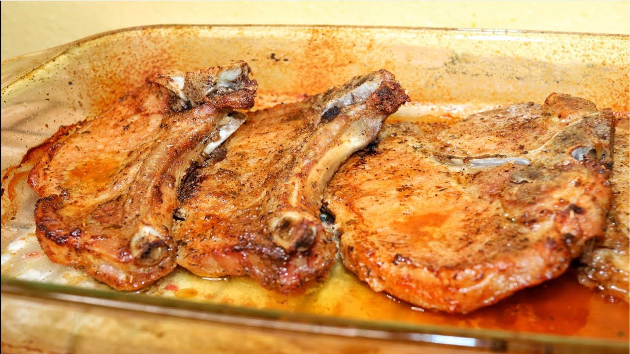 baking pork chops