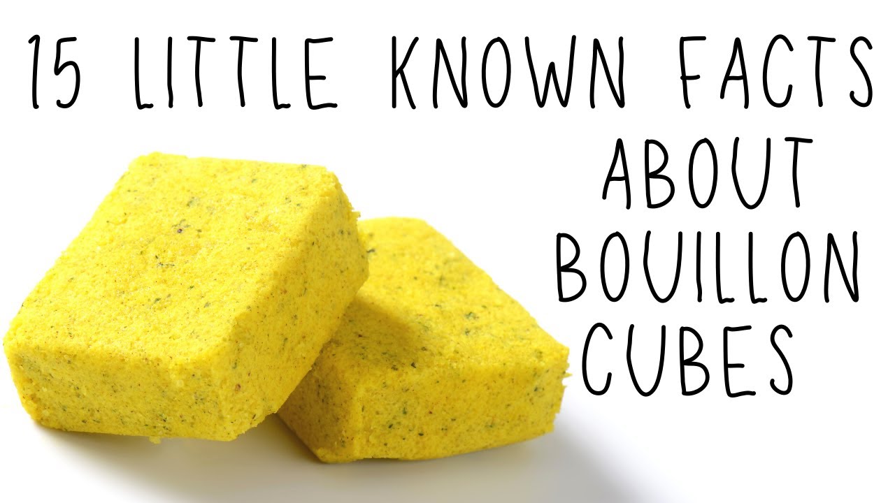 bouillon cubes
