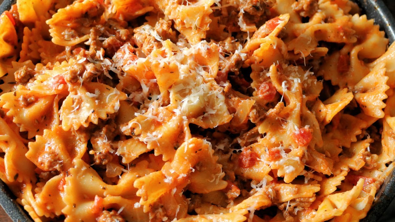 Bowtie Pasta: 7 delectable recipes to wow your guests 1 bowtie pasta