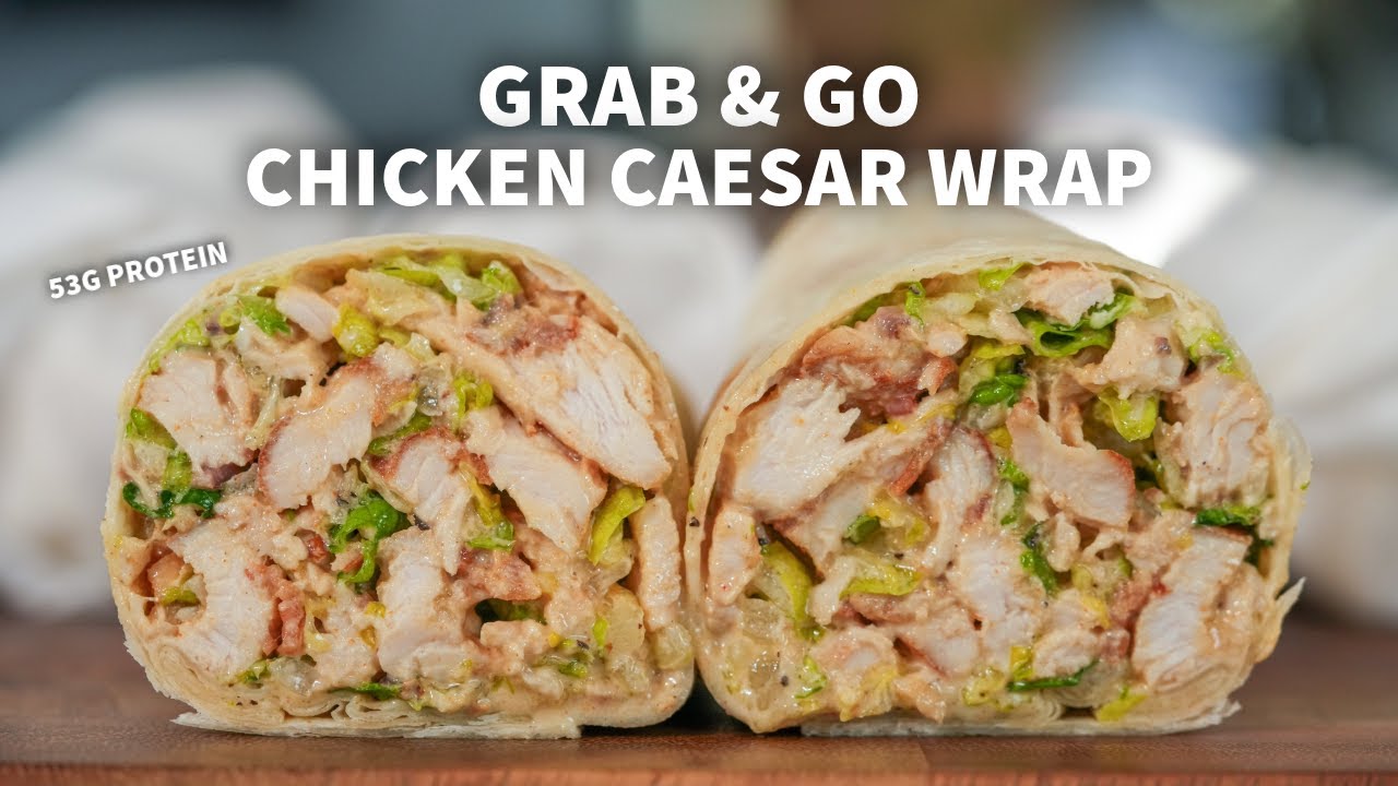 Chicken Caesar Wrap: 5 Ways to Elevate Your Lunch Game 1 chicken caesar wrap