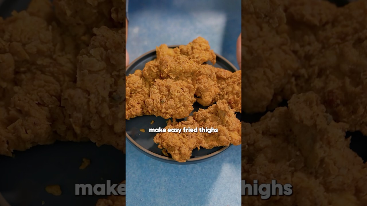 fried chicken thighs