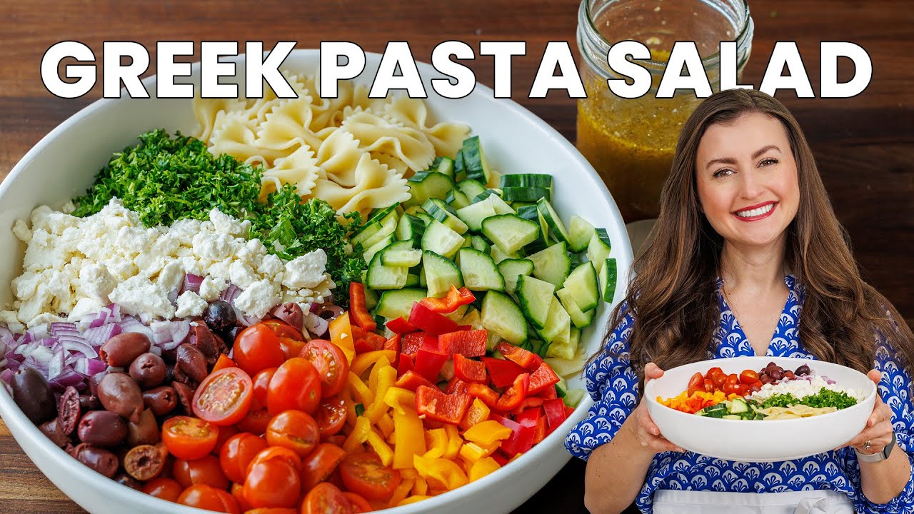 Greek Pasta Salad: 7 fresh twists for a vibrant dish 1 greek pasta salad