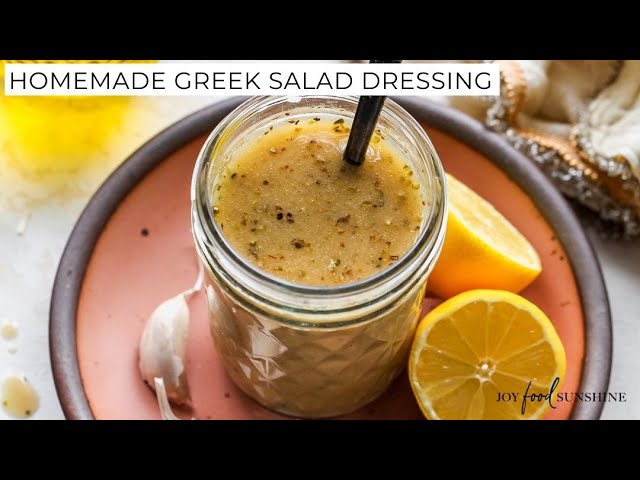 greek salad dressing recipe