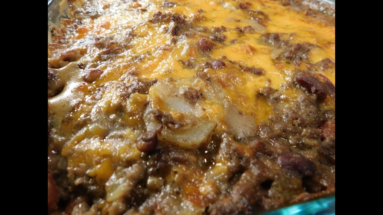 hamburger potato casserole