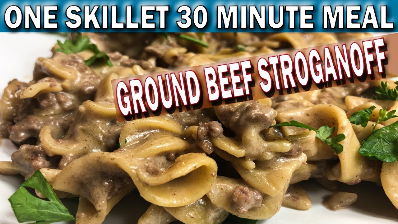 hamburger stroganoff