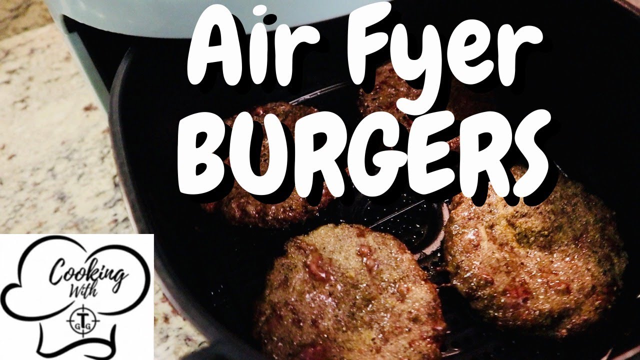 hamburgers in air fryer