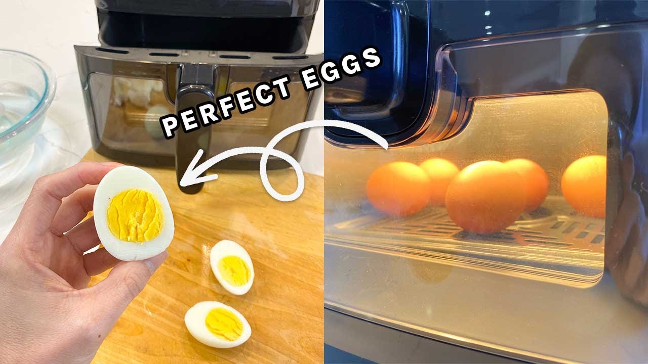 hard boiled eggs in air fryer