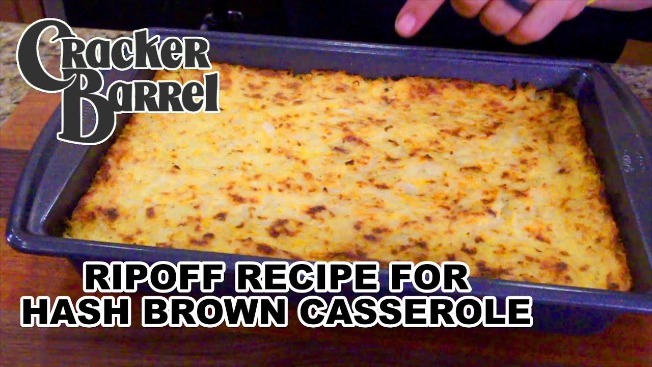 hash brown casserole recipe