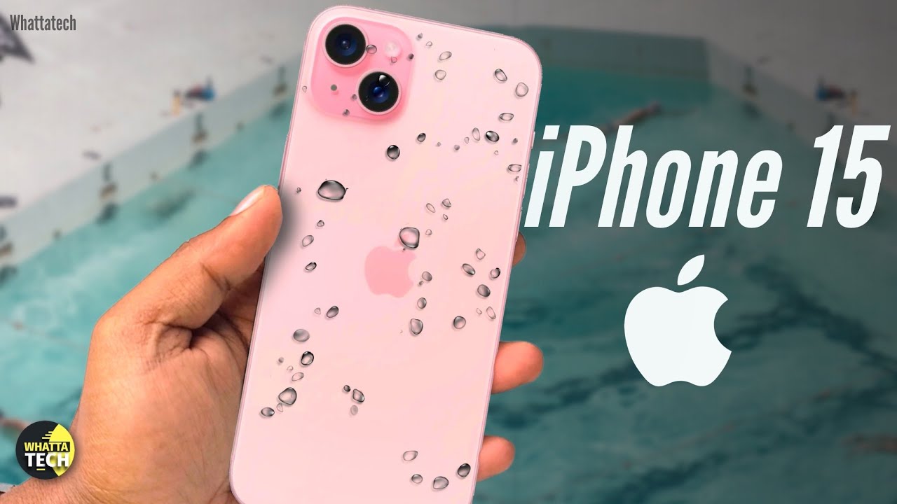 is the iphone 15 waterproof