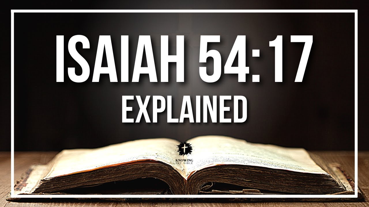 isaiah 54:17