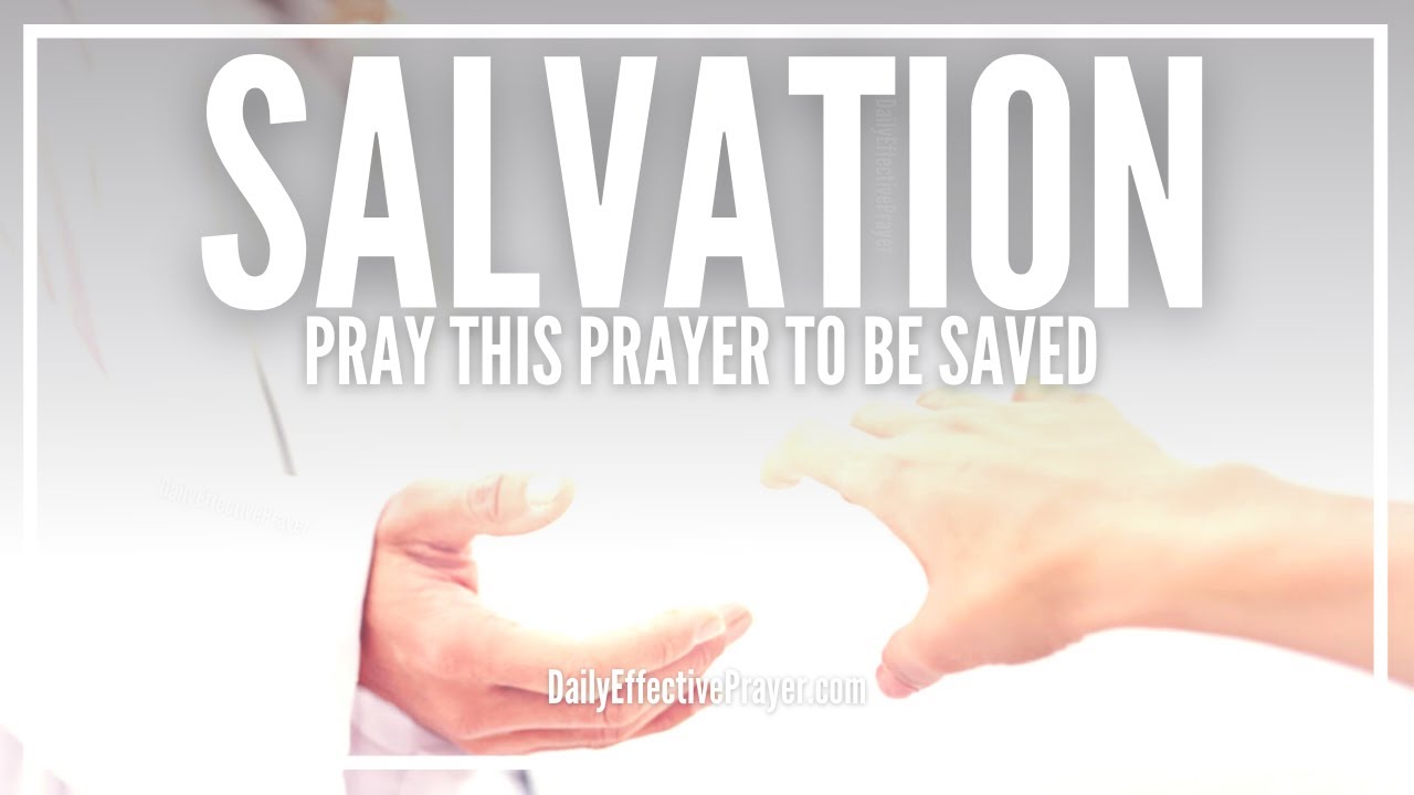 salvation prayer