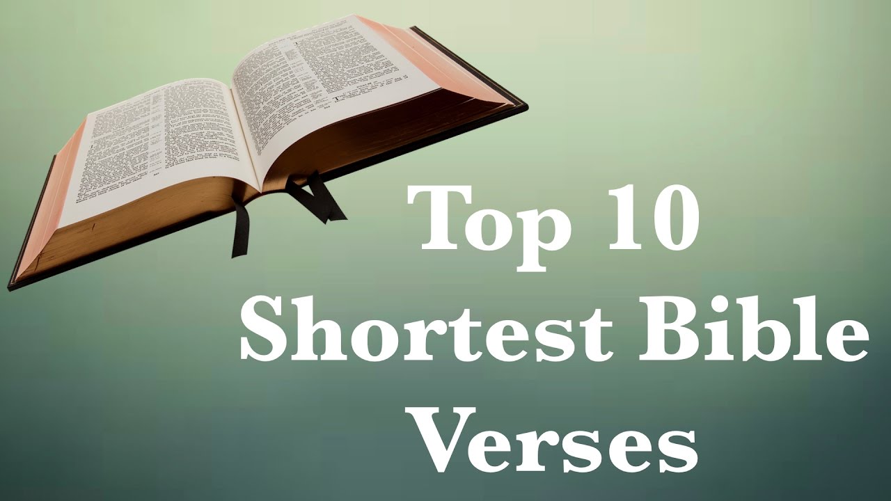shortest bible verse