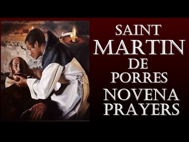 novena prayer to saint martin de porres