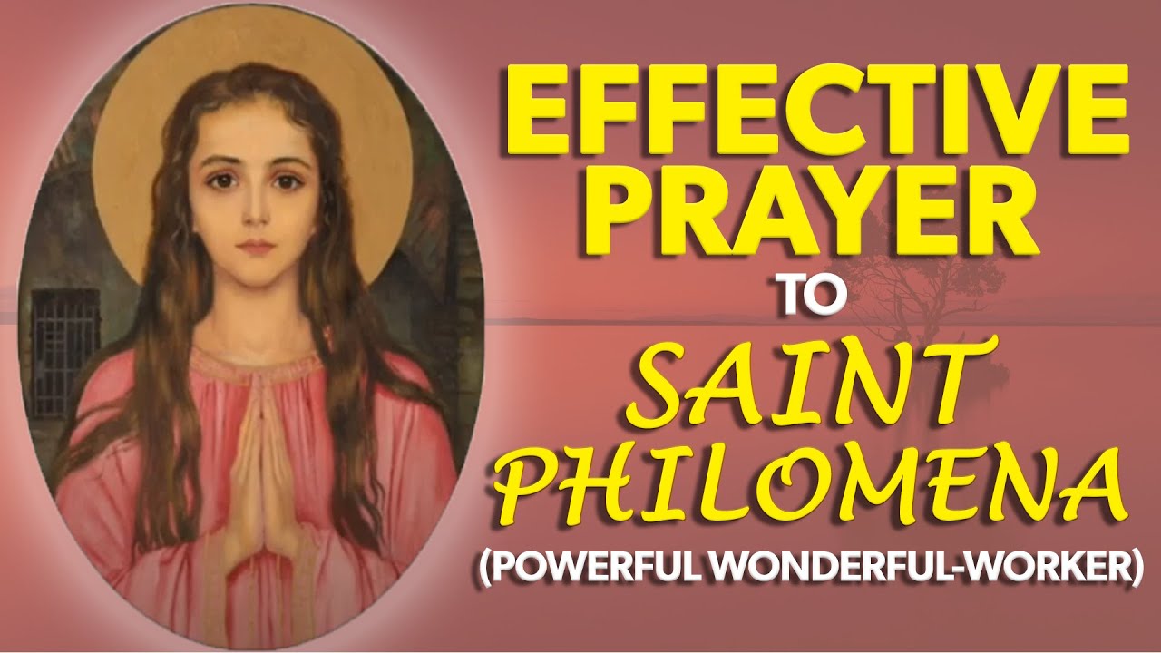 powerful prayer to saint philomena