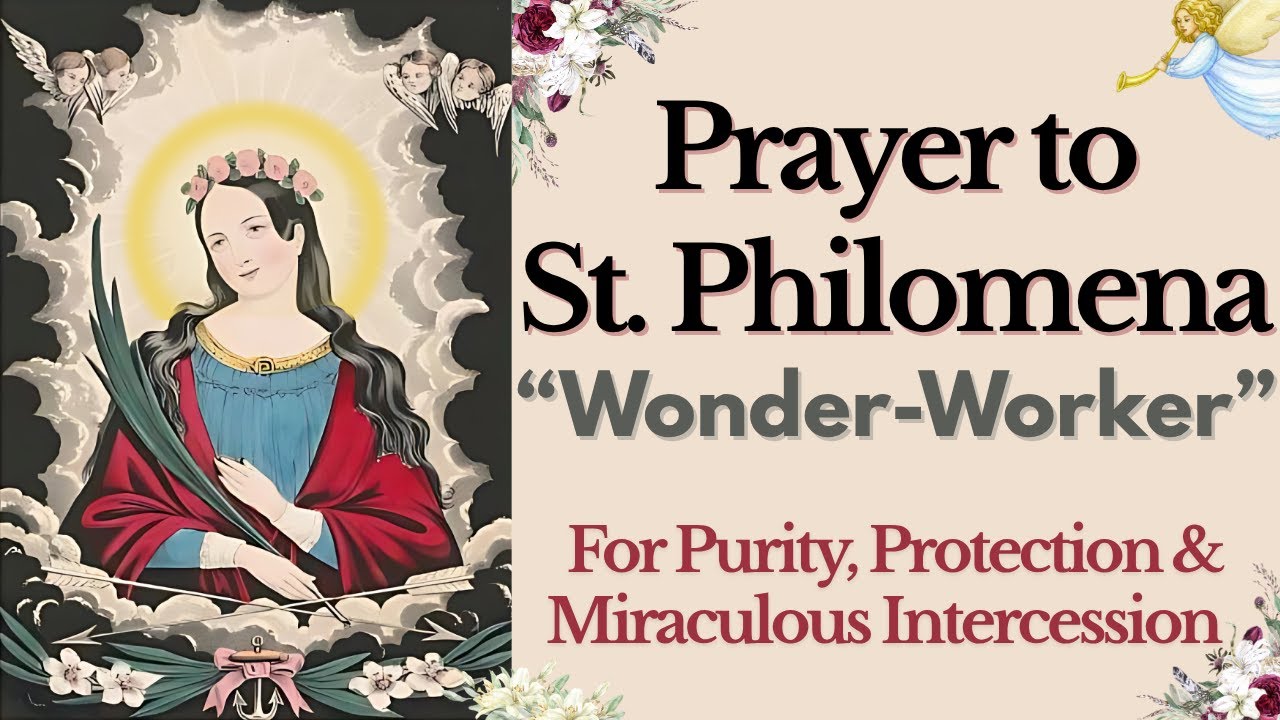 prayer to saint philomena for healing