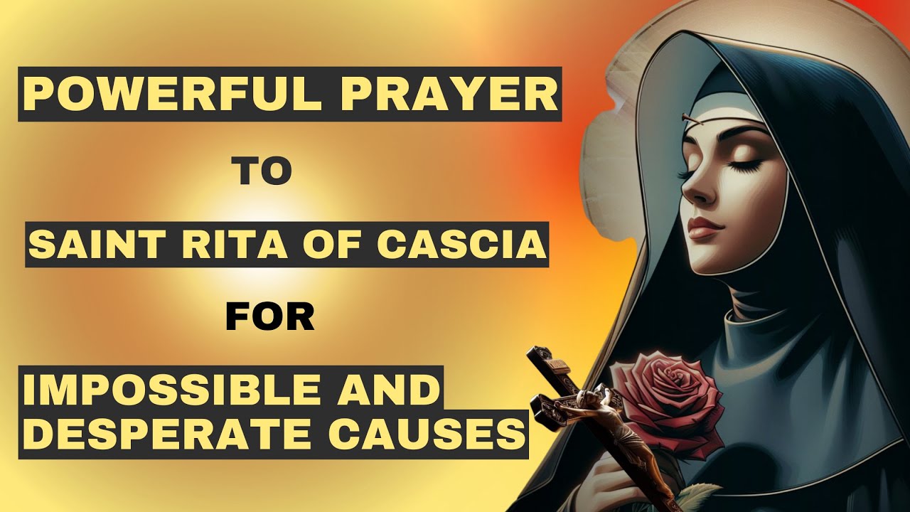 prayer to saint rita cascia