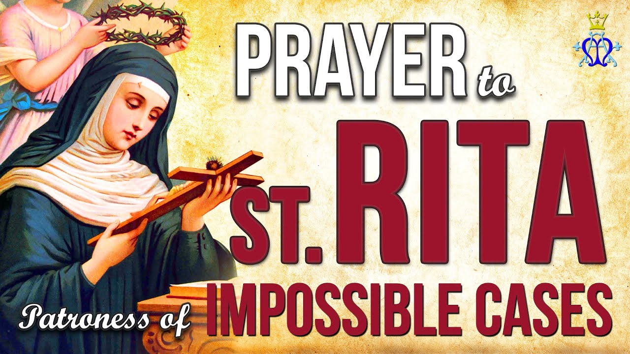 prayer to saint rita for a miracle