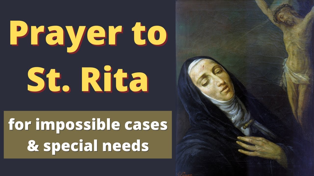 prayer to saint rita pdf