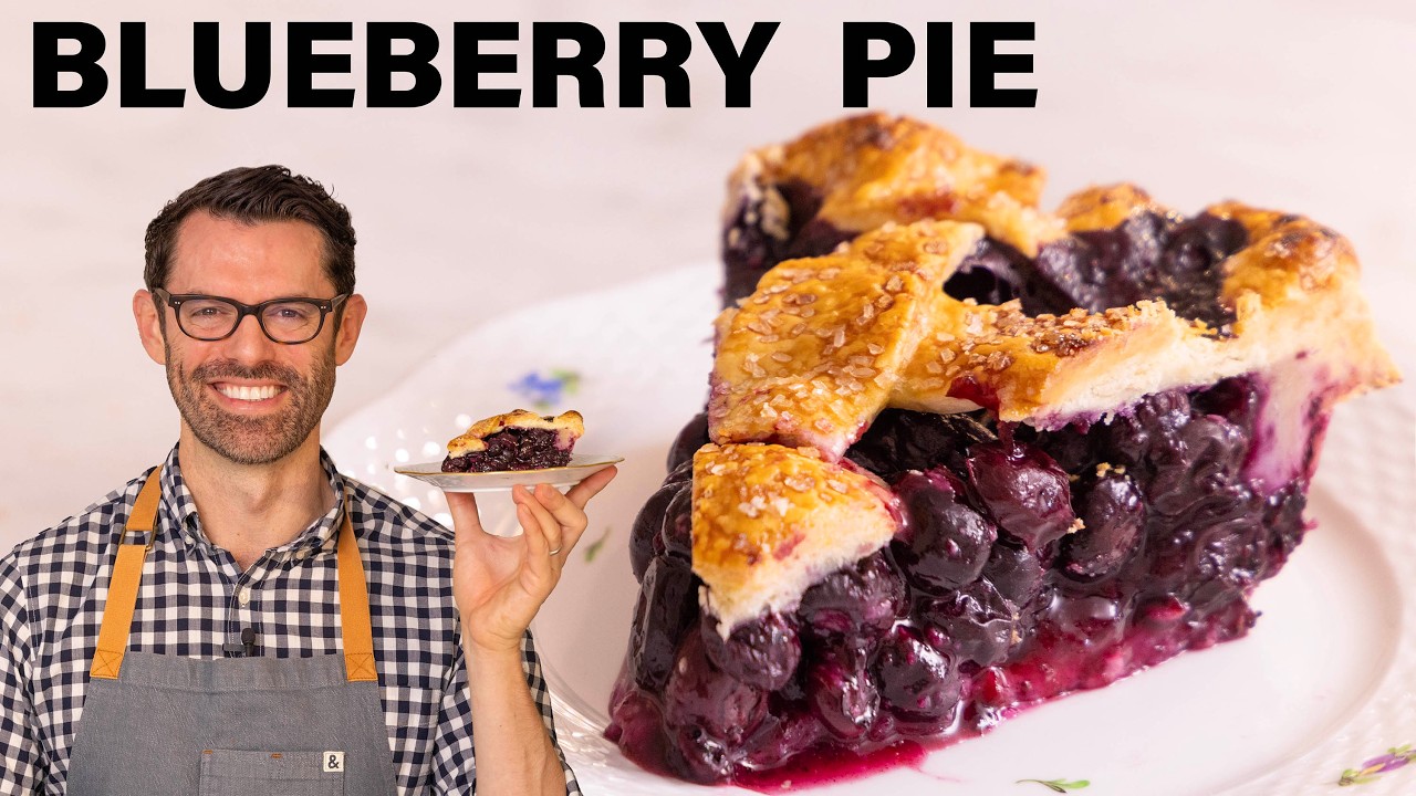 easy blueberry pie recipe