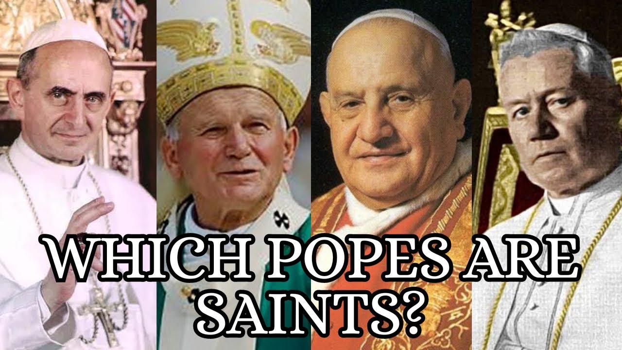 how many popes have become saints