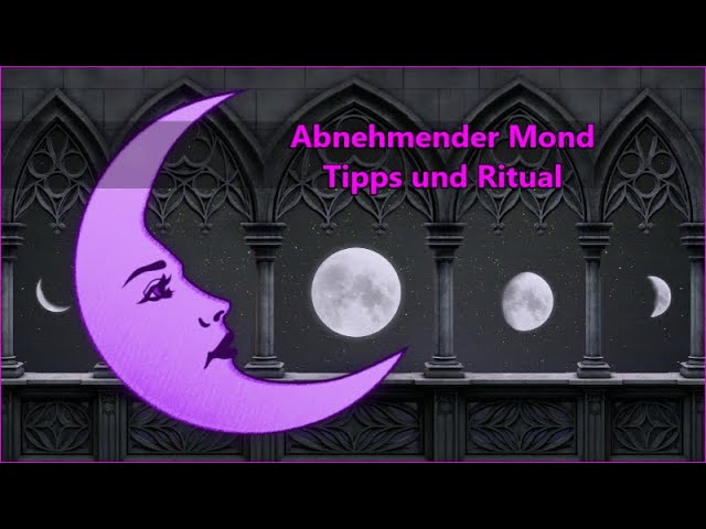 Abnehmender Mond Rituale: 7 Schritte für tiefere Transformation 1 abnehmender mond rituale
