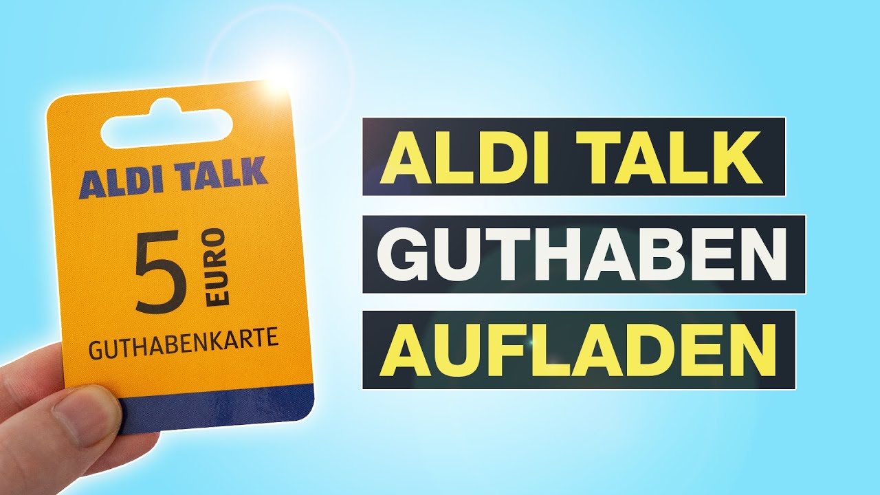 aldi talk guthaben