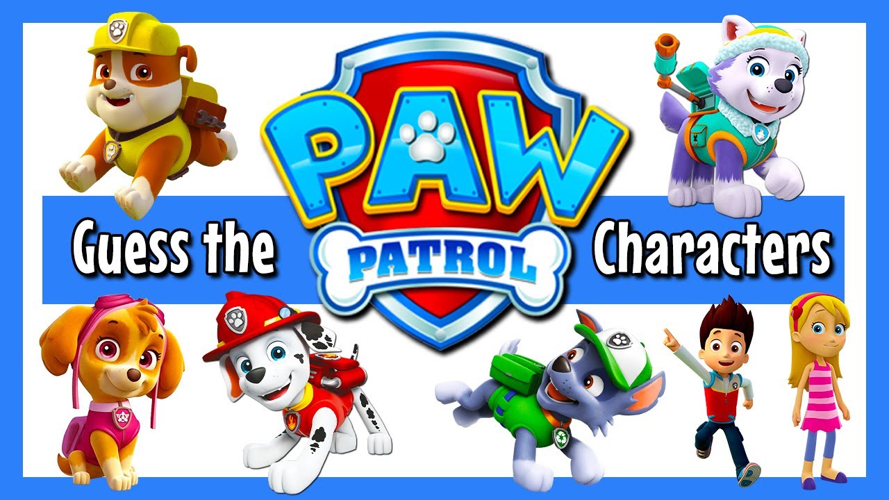 Charaktere in Paw Patrol: 7 Helden, die Kinder begeistern! 1 charaktere in paw patrol