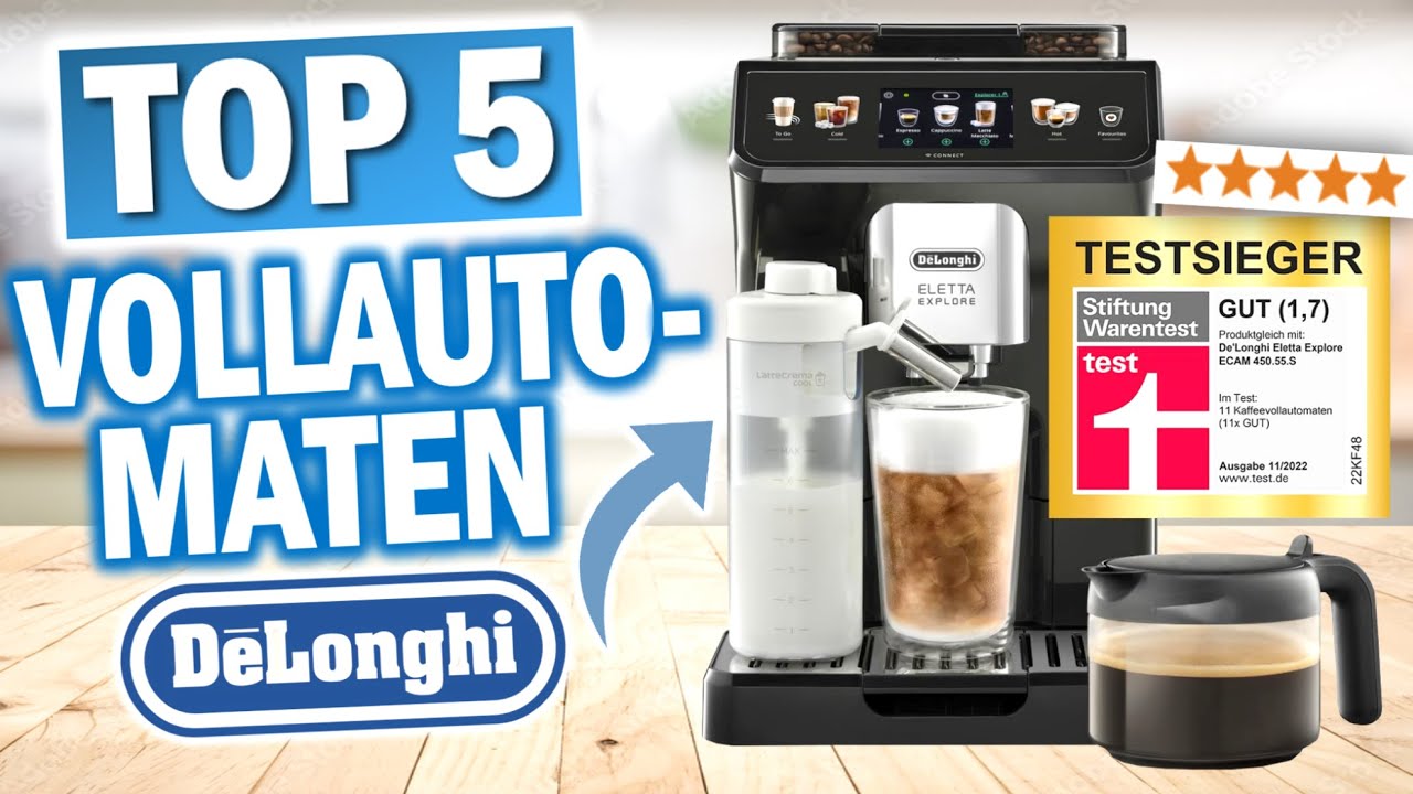 Delonghi Kaffeevollautomat 5 Gründe für perfekten Genuss 1 delonghi kaffeevollautomat