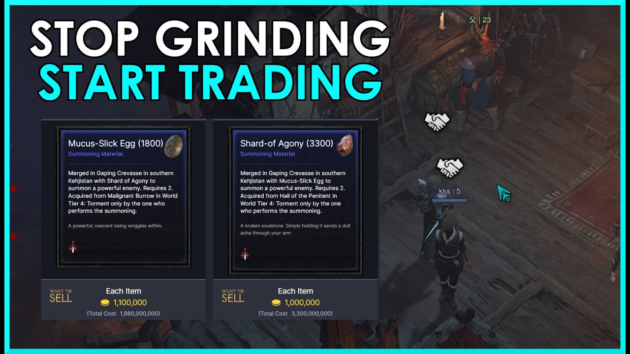 diablo trade