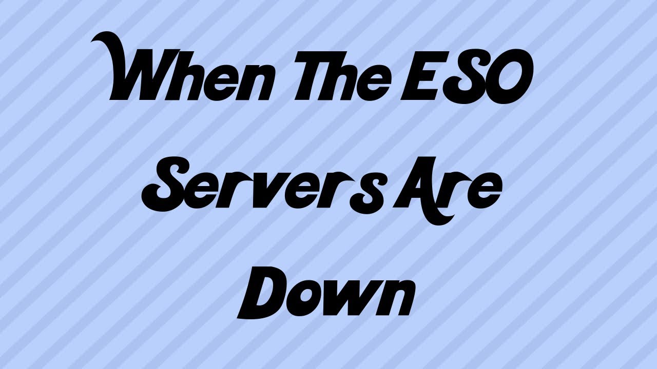 eso server status