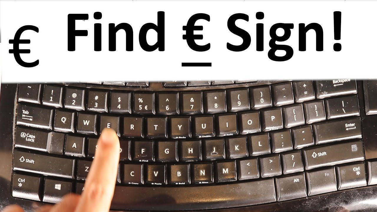 euro zeichen tastatur