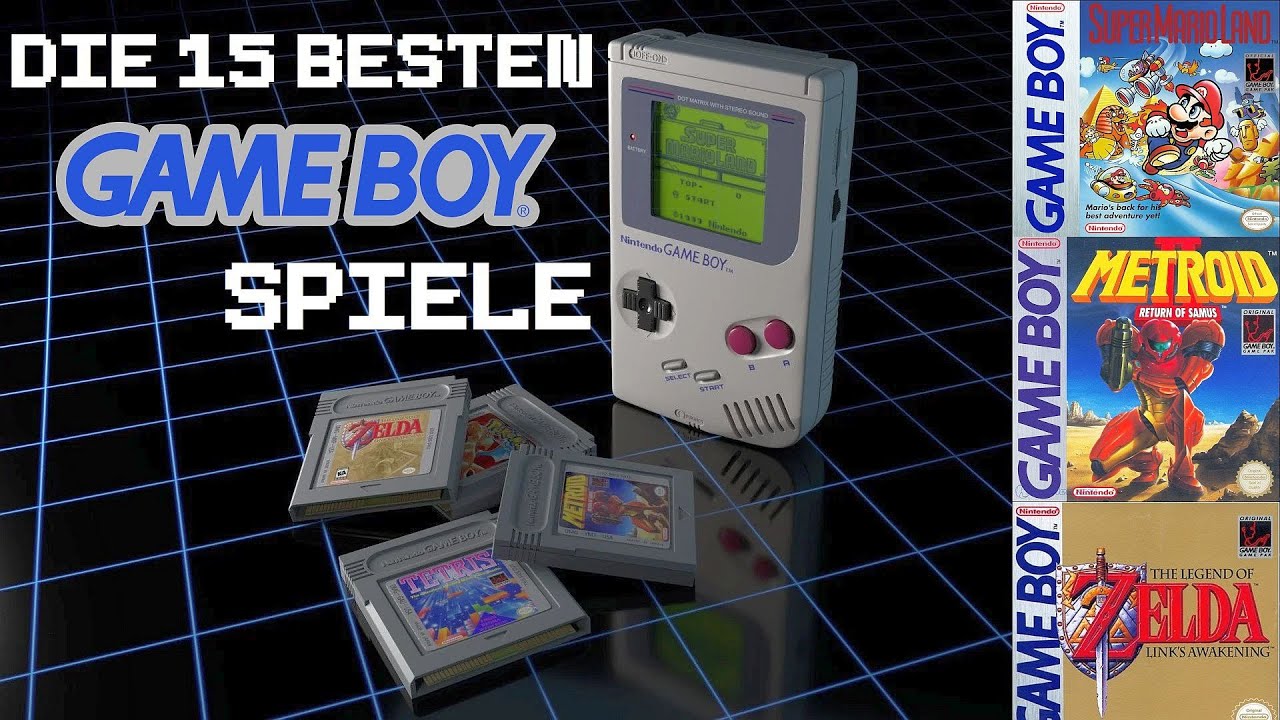 Gameboy mit Spielen: 7 Klassiker, die Sie spielen müssen! 1 gameboy mit spielen