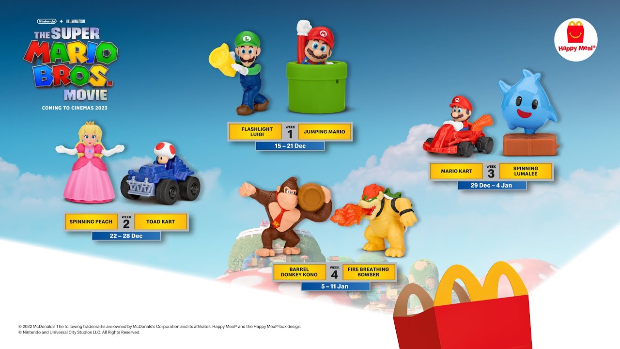 happy meal spielzeug