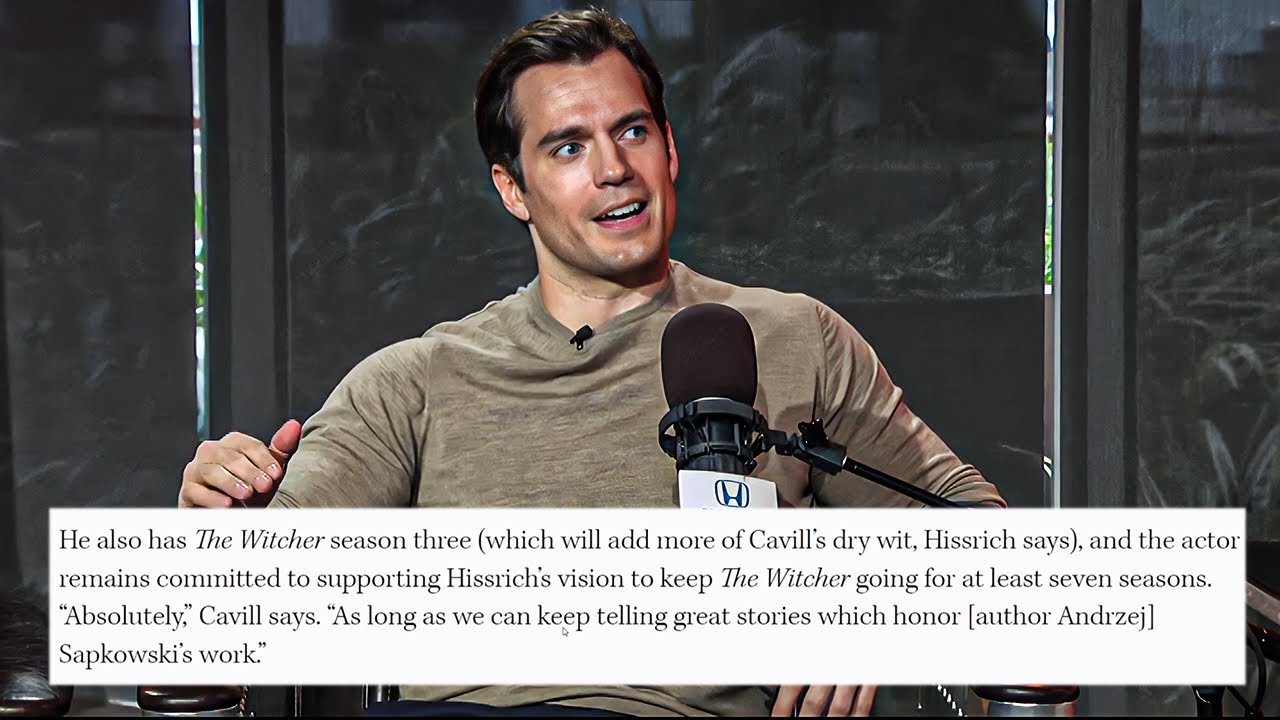 henry cavill witcher