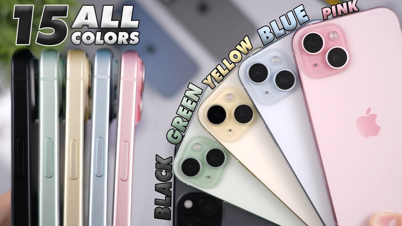 IPhone 15 Farben: 5 Trend-Hues für den perfekten Look 1 iphone 15 farben