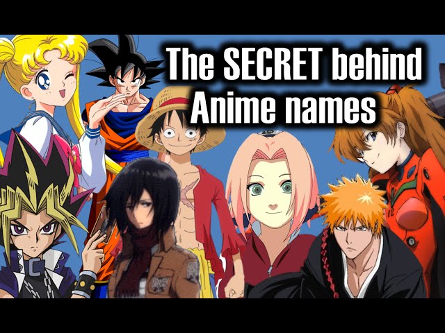 japanische nachnamen anime