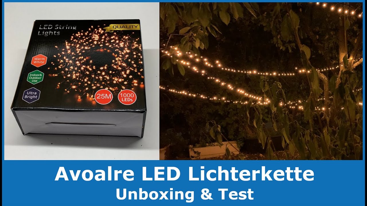 led lichterkette außen