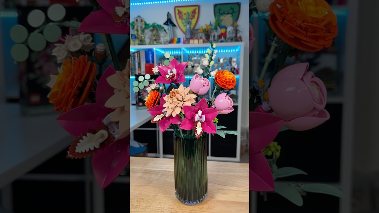 Lego Blumen: 7 kreative Ideen für wunderschöne Arrangements 1 lego blumen
