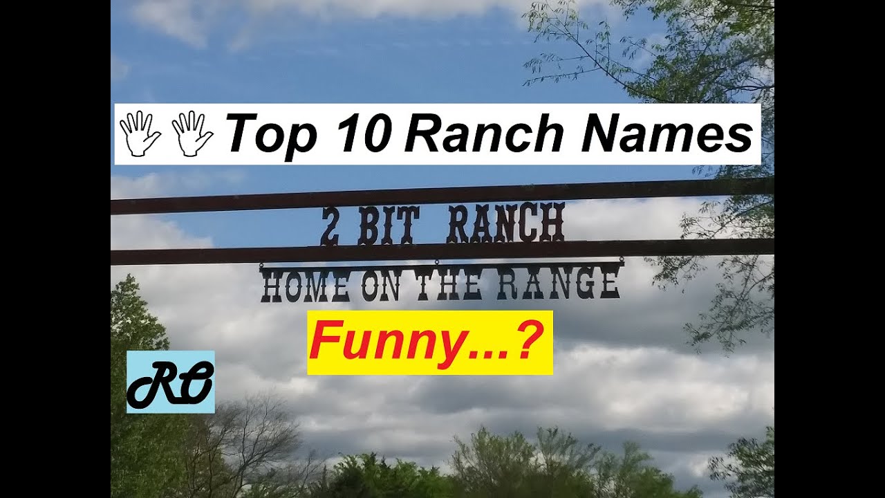 lustige ranch namen