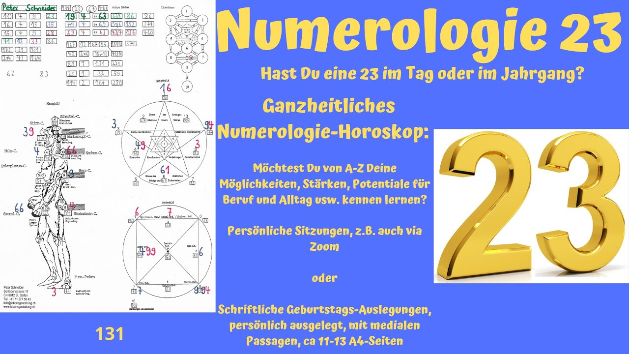 Numerologie 23 7 Geheimnisse, die Ihr Leben verändern können 1 numerologie 23