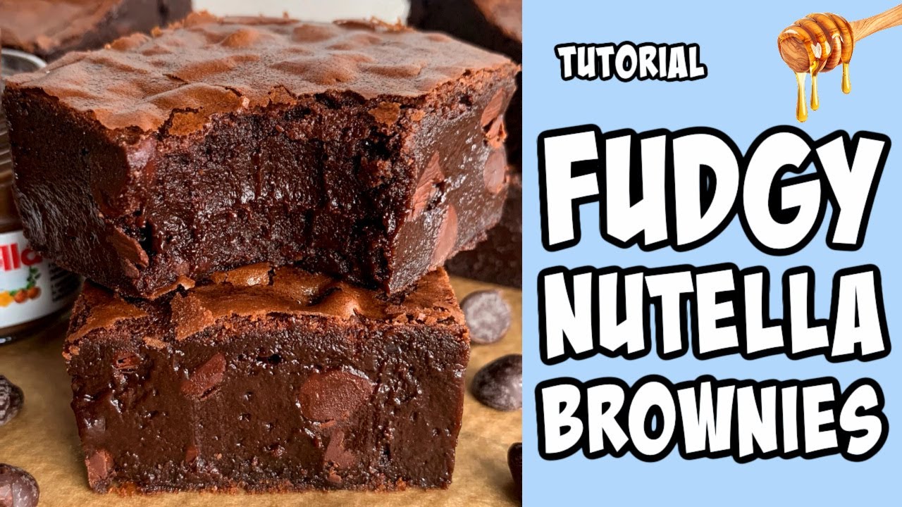 nutella brownies rezept
