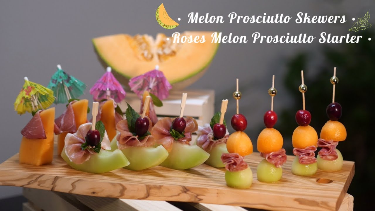 Prosciutto Melone Spieße: 7 köstliche Variationen entdecken! 1 prosciutto melone spieße