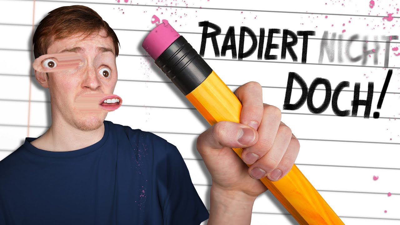 Radiergummi 5 kreative Möglichkeiten, um Fehler zu korrigieren! 1 radiergummi