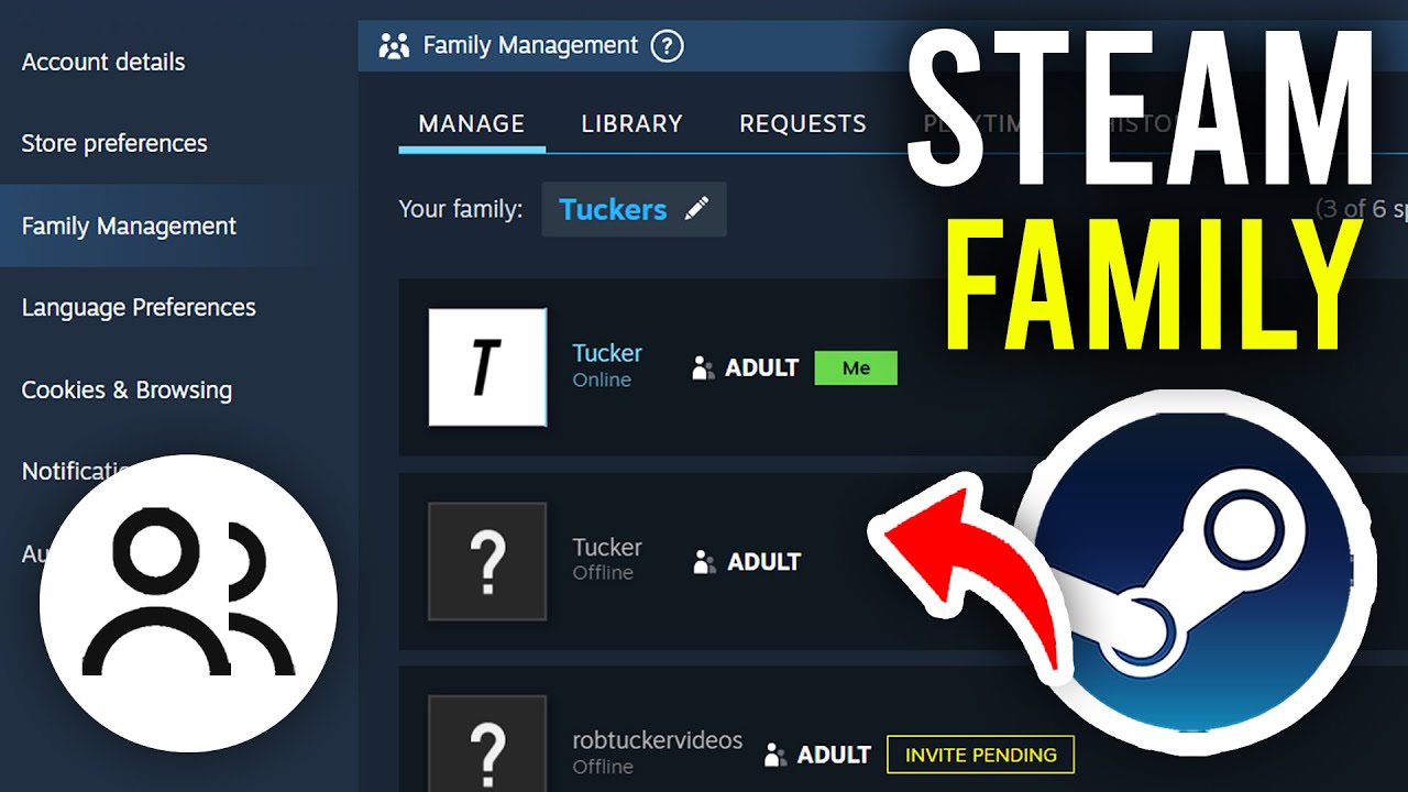 Steam Family Sharing: 5 Tipps für optimales Teilen von Spielen 1 steam family sharing