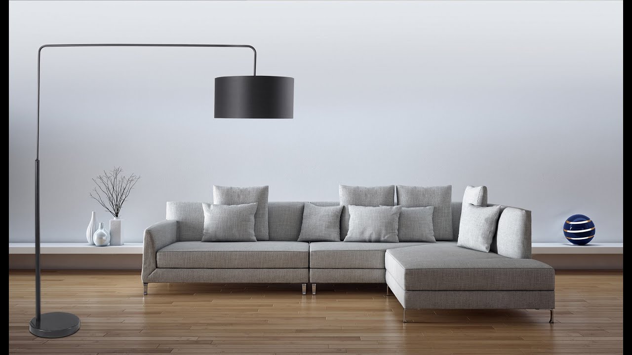 stehlampe schwarz