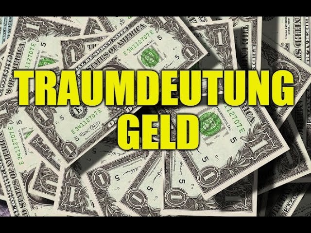 traumdeutung geld