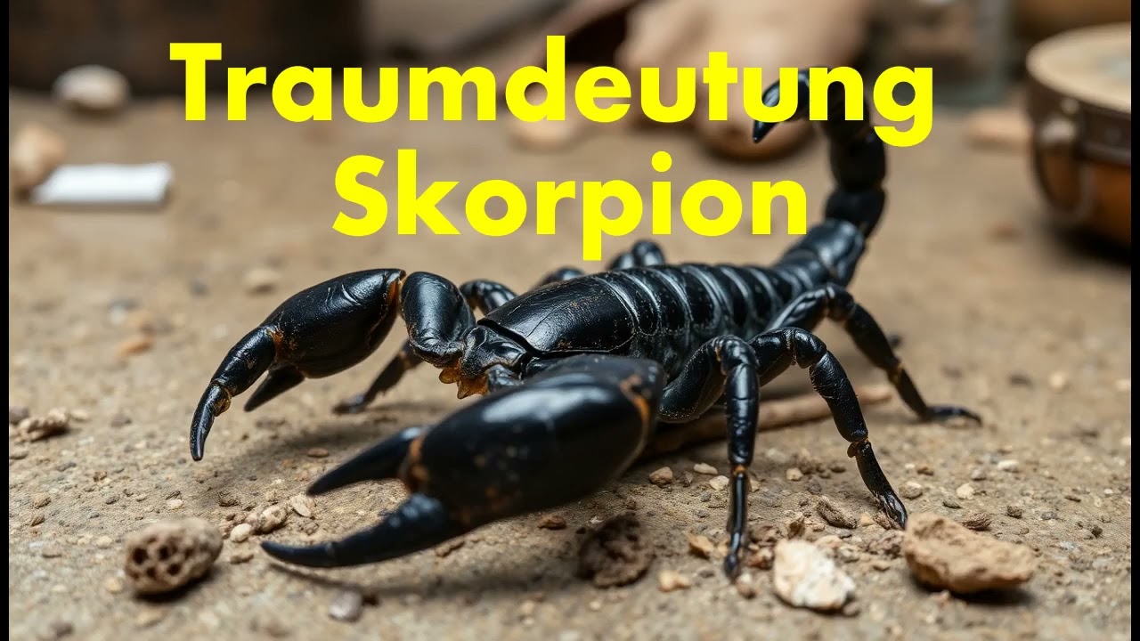 traumdeutung skorpion