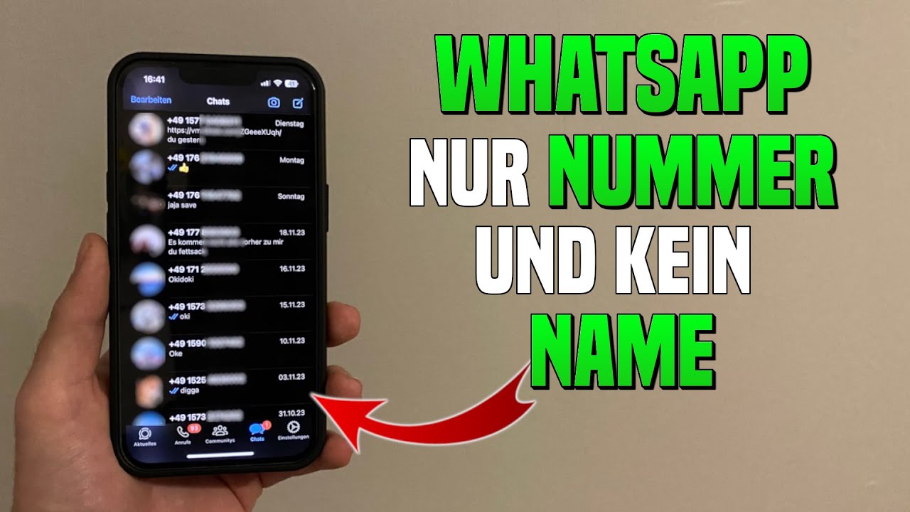 Whatsapp zeigt keine namen: 7 einfache, effektive Lösungen – Ratgeber 1 whatsapp zeigt keine namen